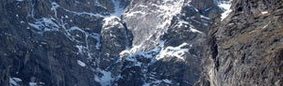 Las Grandes Jorasses.  (Col. M. Sanguineti)