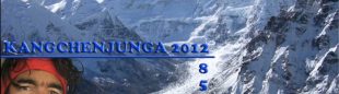 Imagen de la página web de Martín Ramos durante la expedición al Kangchenjunga 2012  (Martín Ramos)