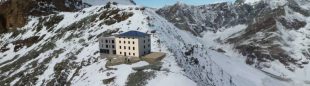 Una infografía nos muestra cómo será el nuevo Hörnlihütte del Cervino.  ()