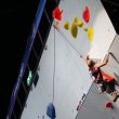 Albert Guàrdia en en Campeonato del Mundo de Paraescalada