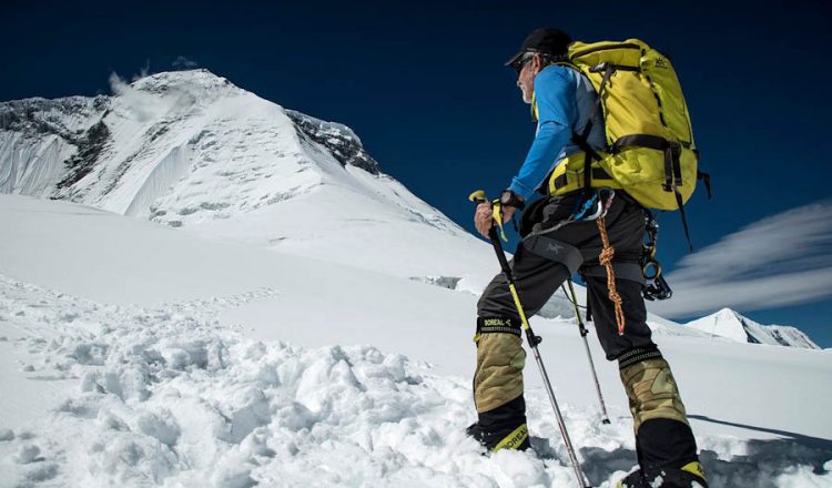 Carlos Soria en el Dhaulagiri. Otoño 2018.