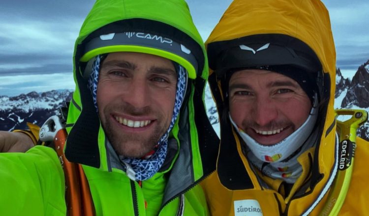 Simon Gietl y Vittorio Messini tras “Out of the dark”